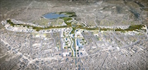 Figure 3: Proposal of the CINO ZUCCHI Architects. Tirana general Master-Plan