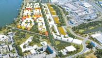 Palmares EcoQuartier 2009, Ginko Ville de Bordeaux. Il progetto inserito nel contesto.