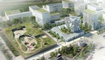 Palmares EcoQuartier 2009, La Prairie au Duc, Ile de Nantes. Complesso scolastico e residenziale. www.iledenantes.com