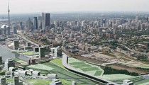 3. . Progetto RIVER+CITY+LIFE a Toronto dello studio Stoss Landscape Urbanism. Il rischio inondazione viene risolto attraverso una nuova morfologia del suolo.