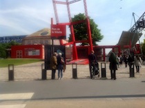 Ingresso nord: WIP Villette e Galerie de La Villette